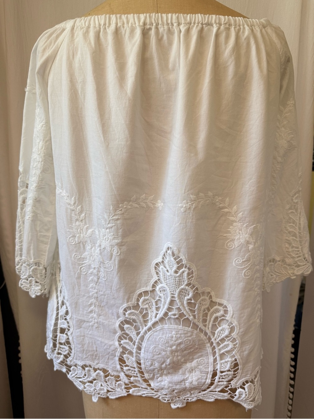 Cotton Lace Romantic Top